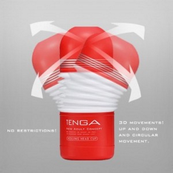 Мастурбатор Tenga Soft Rolling Head